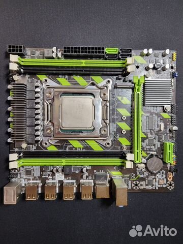 Материнская плата lga 2011 x79g + процессор Xeon купить в Калининграде ...