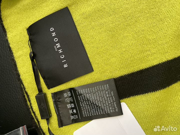 Шапка и шарф Richmond новый оригинал