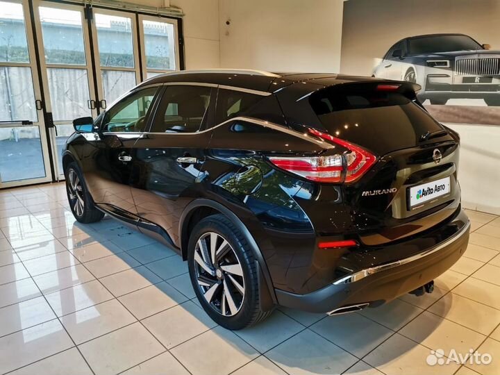 Nissan Murano 3.5 CVT, 2018, 123 500 км