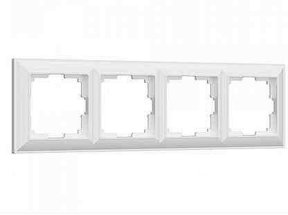 Werkel Fiore WL14-Frame-04/ Рамка на 4 поста белый