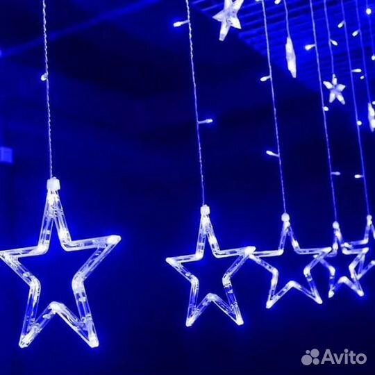 Гирлянда-штора новогодняя 