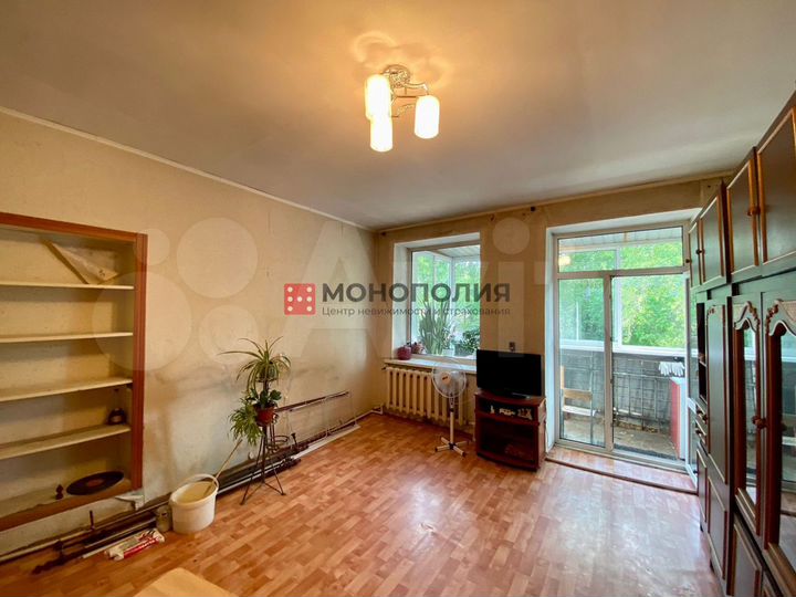 3-к. квартира, 68,9 м², 2/2 эт.