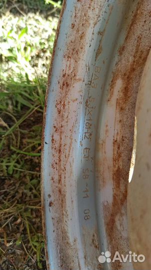 Диски штамп r16 niva