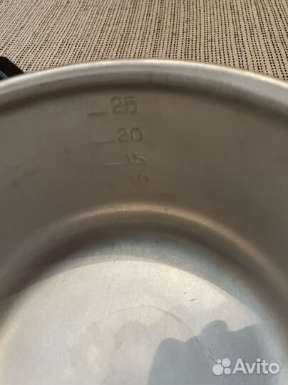 Кастрюля алюминиевая 2,5л