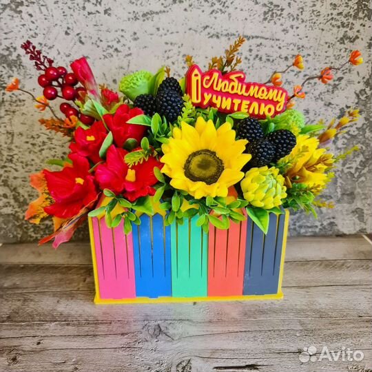 Букет из мыла к 1 сентября