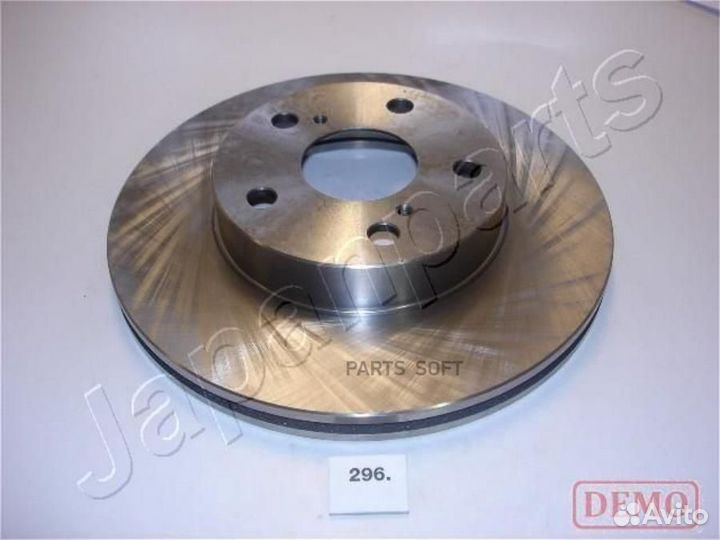 Japanparts DI296C Диск тормозной (c антикороз.покрытием)