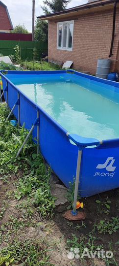 Прямоугольный каркасный бассейн 400/211/76