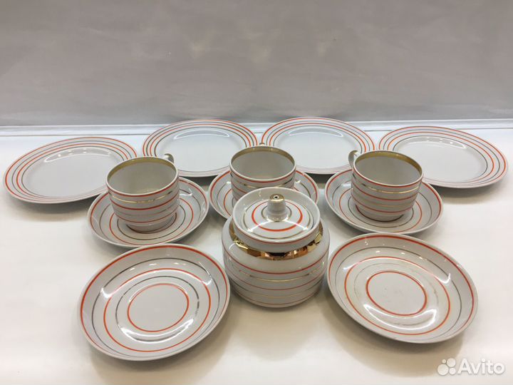 Молочник, тарелки, пиалы, салатник, блюдца СССР