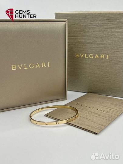 Золотой браслет bvlgari