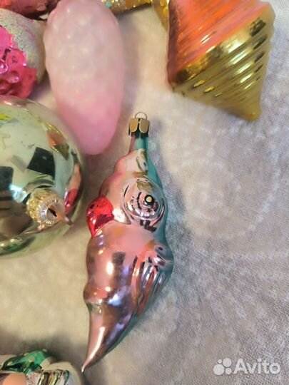 Елочные игрушки СССР одним лотом