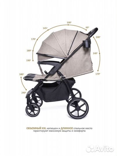 Коляска bebecar Venga новая