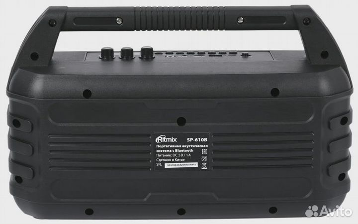 Колонка SP-610B black ritmix