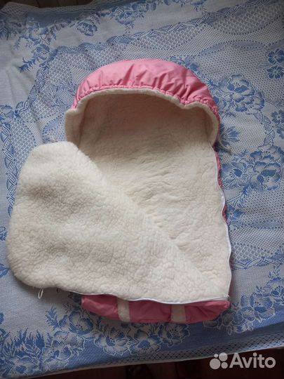 Зимний конверт в коляску