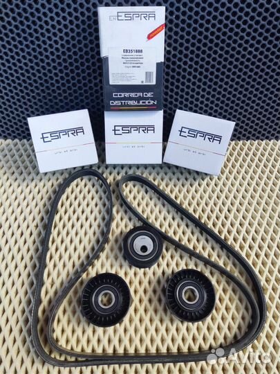 Ремень генератора с роликами Нива Шевроле Новый