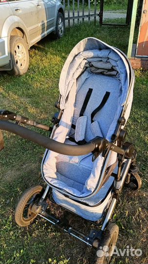 Коляска 2 в 1 luxmom 555