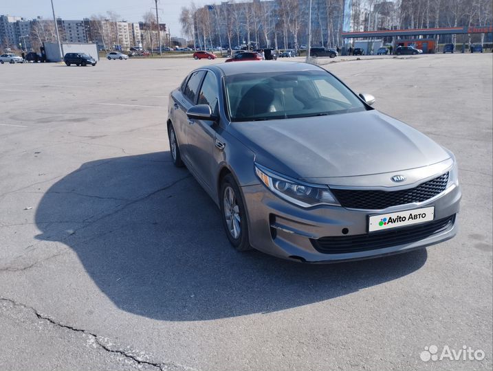 Kia Optima 2.4 AT, 2016, битый, 150 000 км
