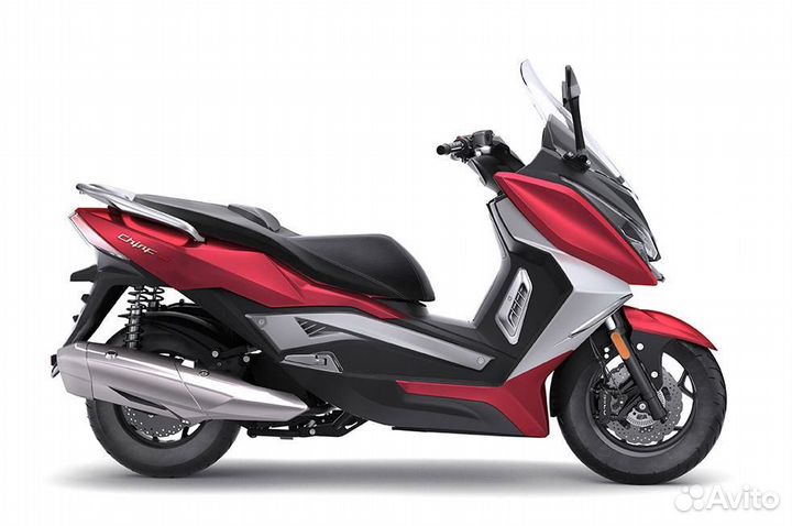 Максискутер ariic 318 красный