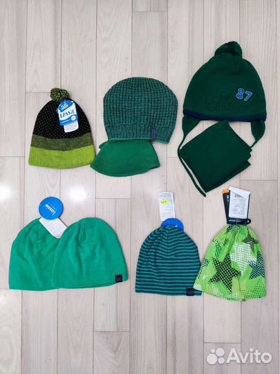 Шапки на мальчика новые и мало б/у
