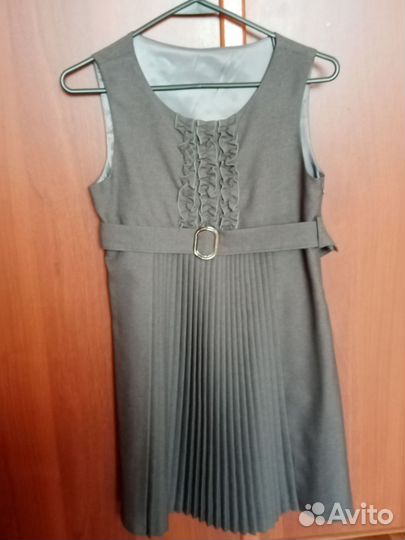 Сарафан для девочки школьный