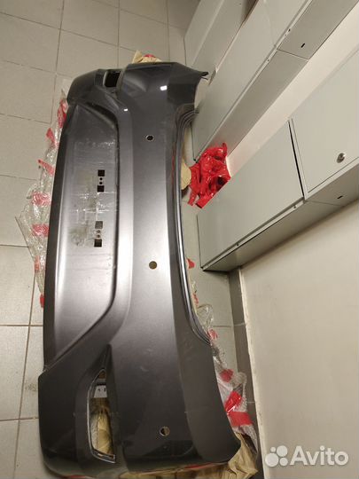 Задний бампер Hyundai Solaris 1