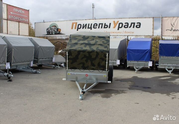 Прицеп Викинг 1325 с расширенными возможностями