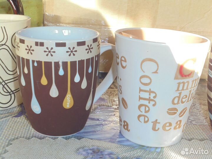 Кувшин керам 1 л + бокалы фарфорф + керам 325 г