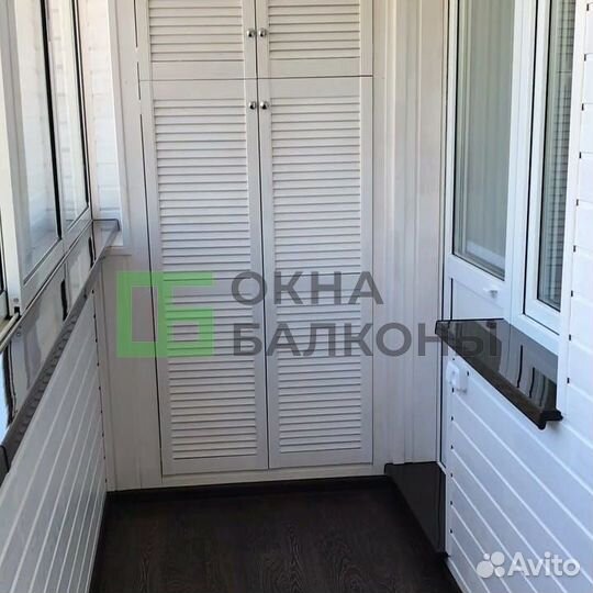 Остекление балконов. Окна пвх