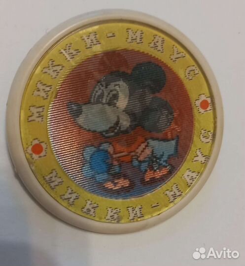 Значки СССР Микки Маус