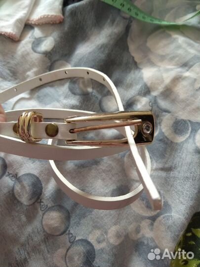 Ремень длина 104 см, шир 8 мм