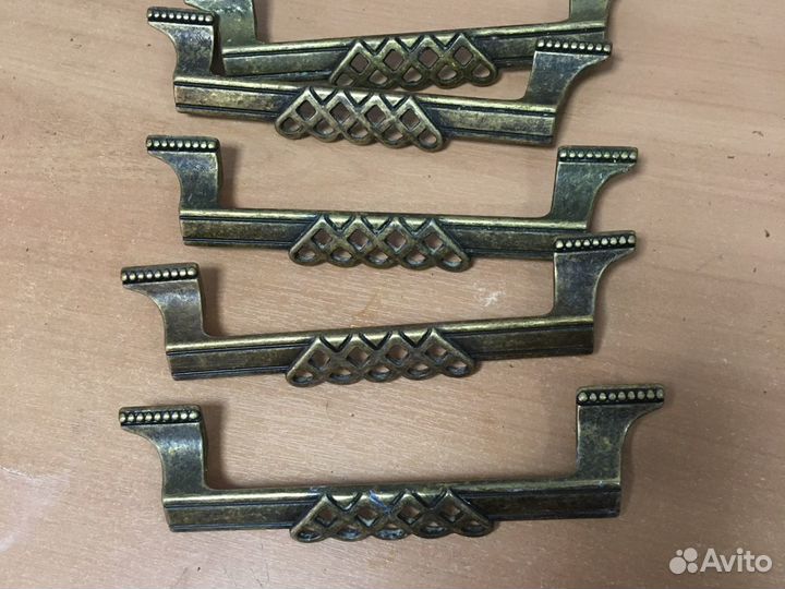 Мебельные ручки латунь