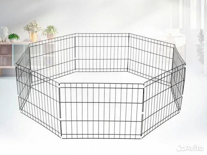 Вольер для собак 8 секций 47 см