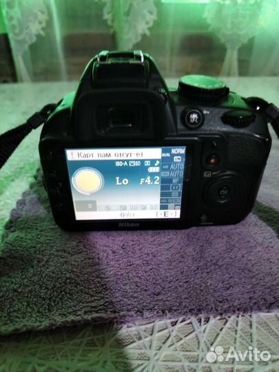 Зеркальный фотоаппарат nikon d3100