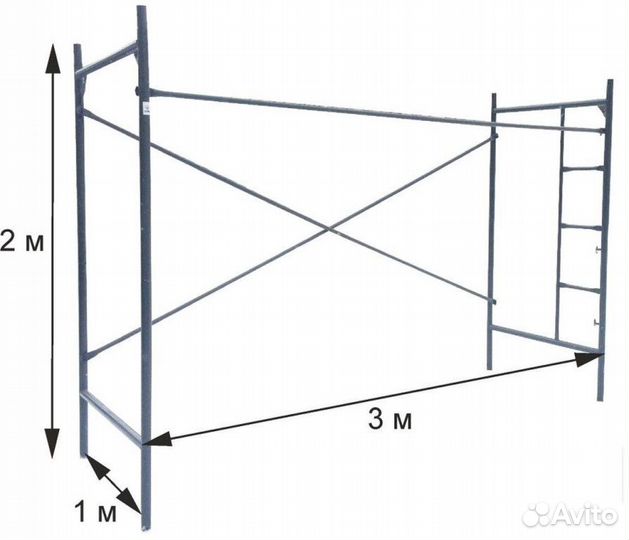 Леса фасадные
