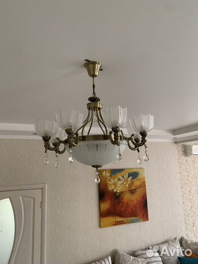 Люстра подвесная потолочная