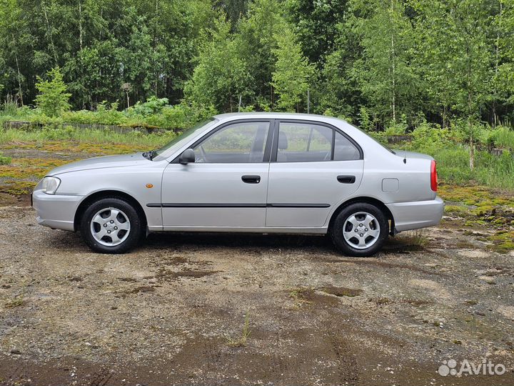 Hyundai Accent 1.5 МТ, 2005, 109 850 км