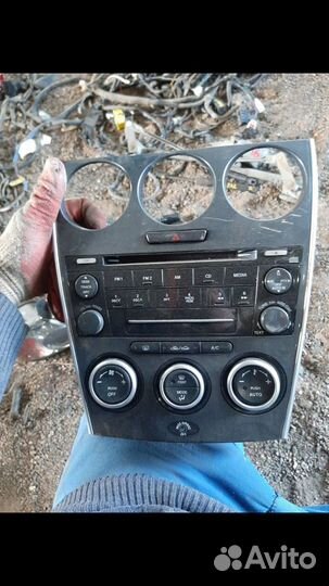Mazda 6 блок управления климатом печкой