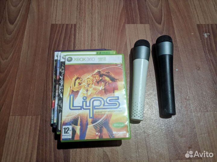 Xbox 360 slim freeboot, Гитара, Кинект, Микрофоны