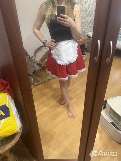 Карнавальный костюм красной шапочки взрослый