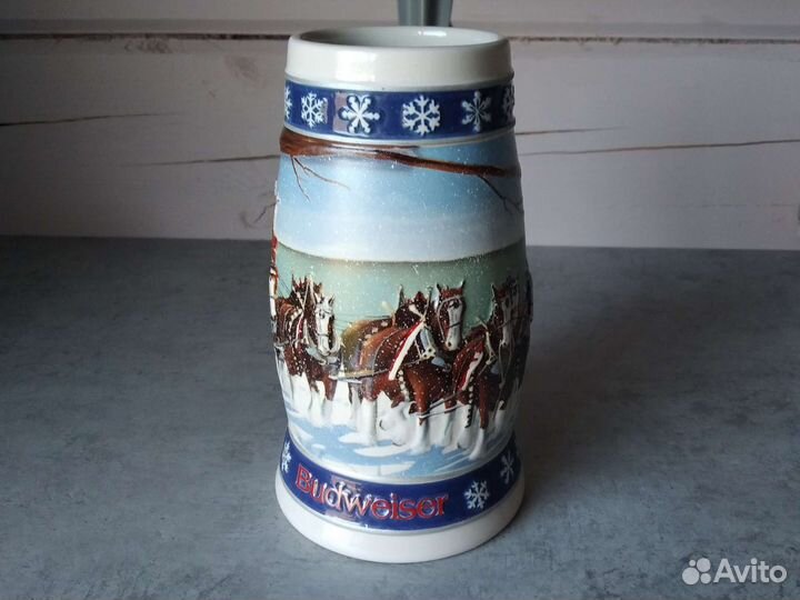 Кружка пивная Budweiser 1995
