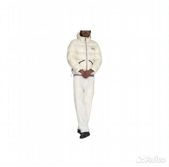 Пуховик Stussy белый