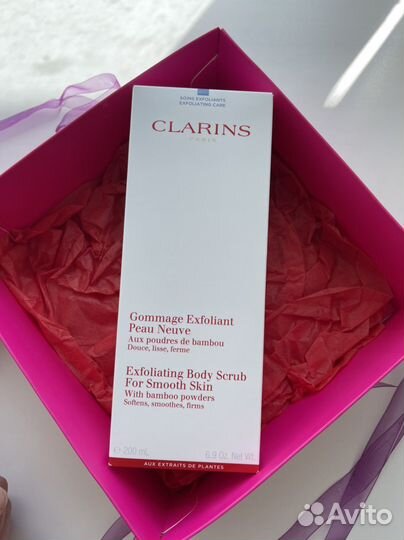 Новый отшелушивающий крем для тела Clarins