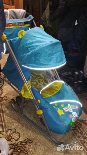 Коляска санки