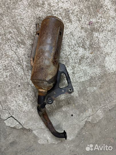 Труба, глушитель honda dio 34