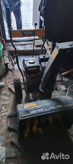Снегоуборщик бензиновый huter SGC 4100