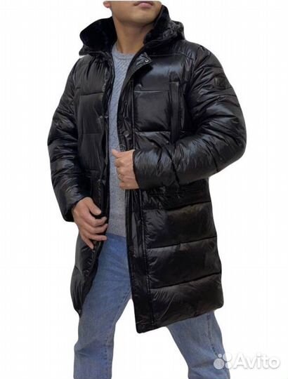 Пуховик зимний мужской 50-54р