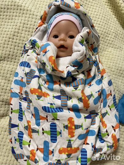 Пупс baby born 2 девочки и мальчик