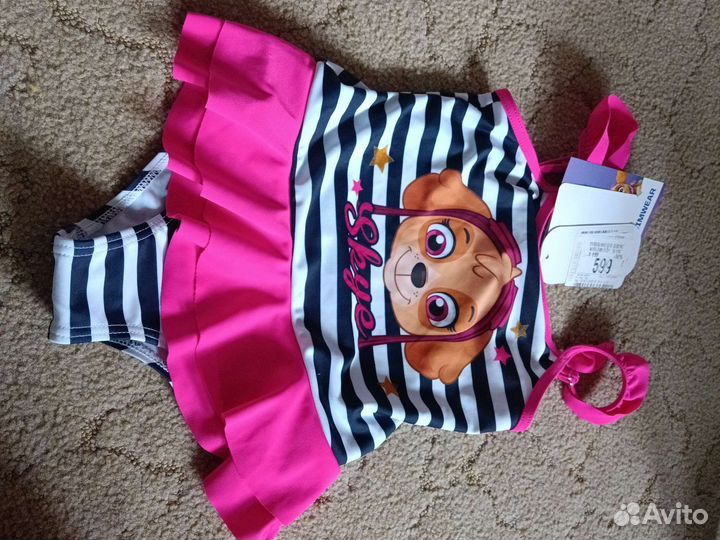 Купальник для девочки новый