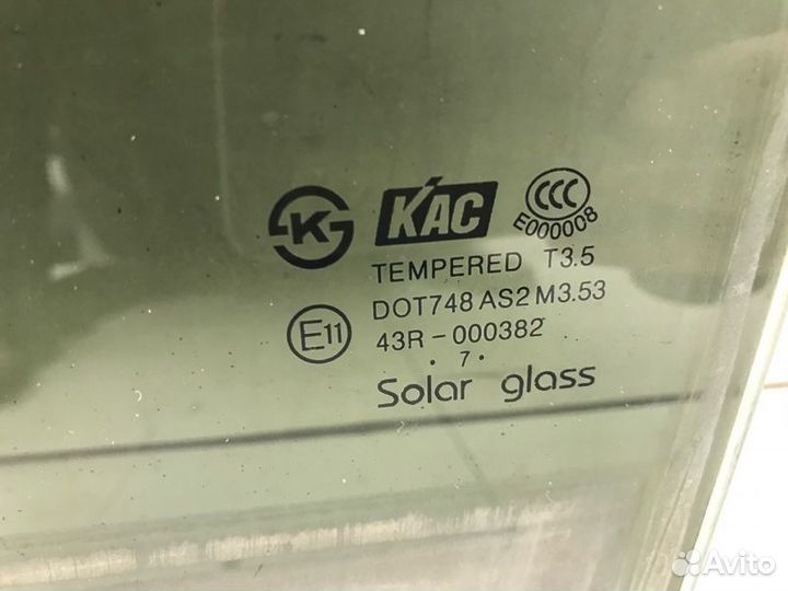 Стекло заднее левое Chevrolet Captiva 1 LU1 2008