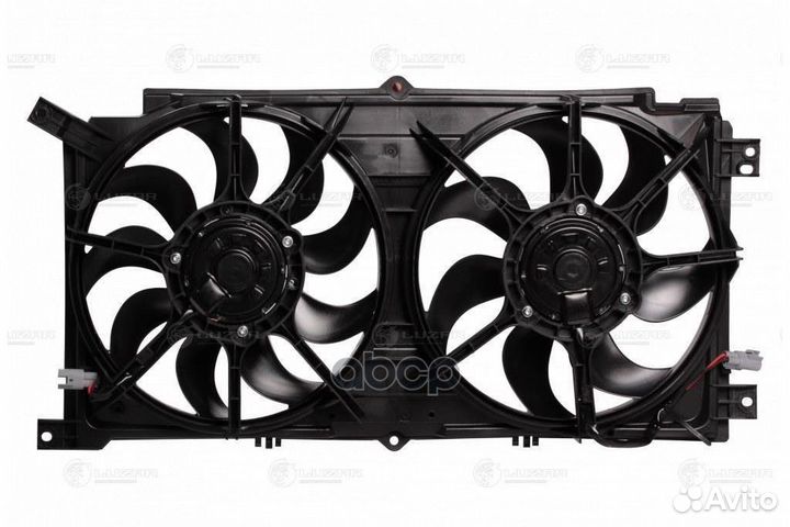 Электровентиляторы охлаждения с кожухом (2 вент