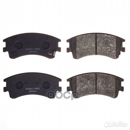 Колодки тормозные дисковые Double Force DFP3310